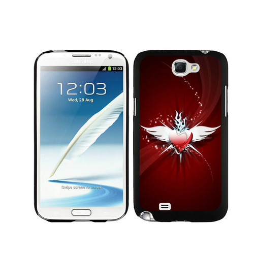 Valentine Fly Love Samsung Galaxy Note 2 Cases DNZ Valentine Fly Love Samsung Galaxy Note 2 Cases DNZ